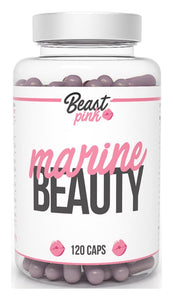 BeastPink Marine Beauty dietary supplement for beautiful hair, skin and nails 120 capsules