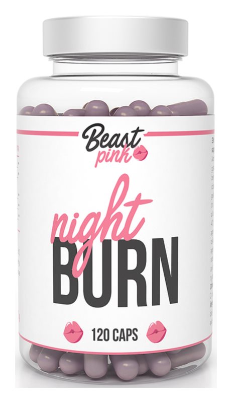 BeastPink Night Burn overnight fat burner 120 capsules