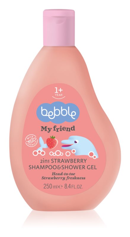Bebble Strawberry Shampoo & Shower Gel 250 ml