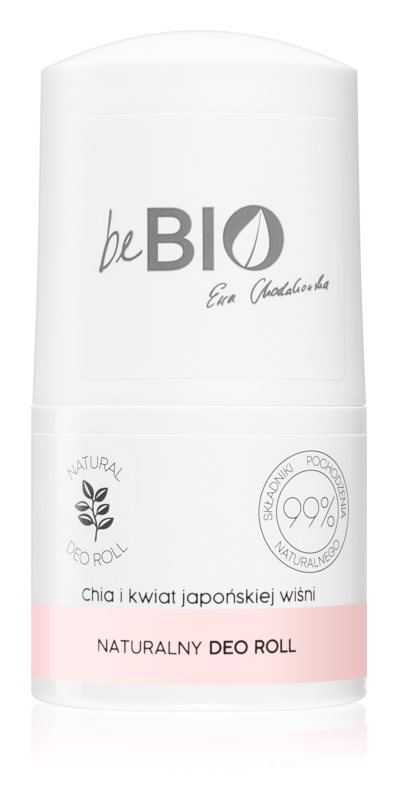 beBIO Chia Seeds & Japanese Cherry Blossom deodorant roll-on 50 ml