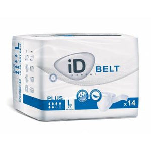 iD Belt Large Plus adult diaper panties with fastening strap 14 pcs - mydrxm.com