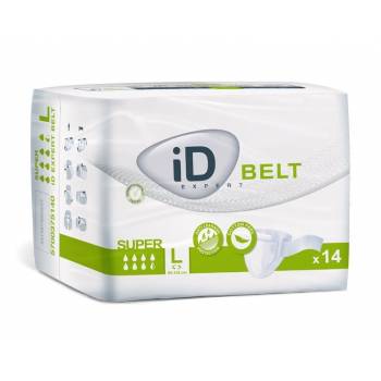 iD Belt Large Super diaper panties with fastening strap 14 pcs - mydrxm.com