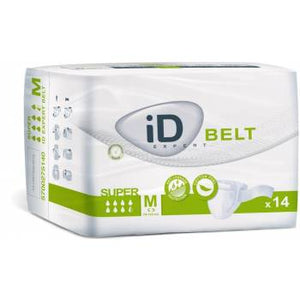 iD Belt Medium Super diaper panties with fastening strap 14 pcs - mydrxm.com