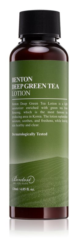 Benton Deep Green Tea moisturizing lotion 120 ml