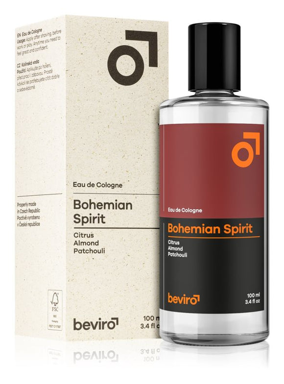 Beviro Bohemian Spirit cologne for men 100 ml
