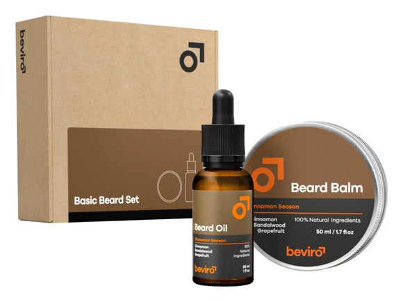 Beviro Cinnamon Season beard care gift set