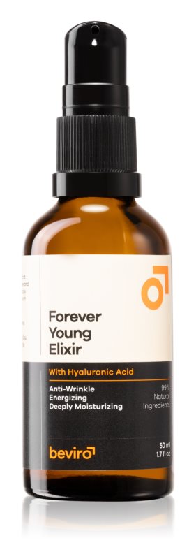 Beviro Forever Young Elixir hyaluronic serum for men 50 ml