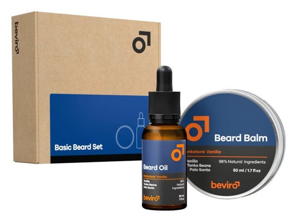 Beviro Honkatonk Vanilla beard care gift set