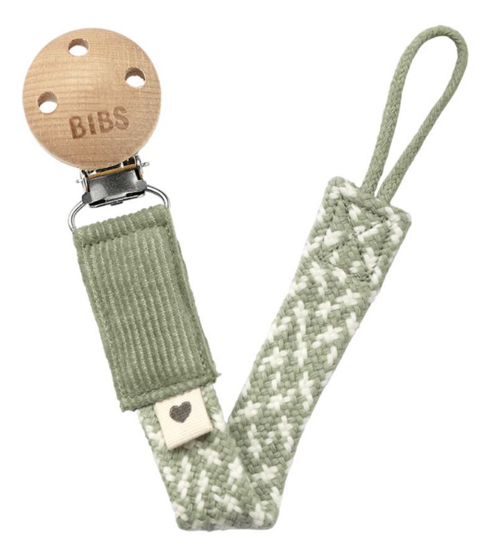 BIBS Paci Braid pacifier clip