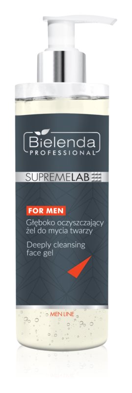 Bielenda Professional Supremelab Men Line deep cleansing gel for men 200 ml