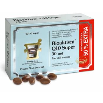 Bioactive Q10 Super 30 mg 60 capsules + 30 capsules FREE - mydrxm.com