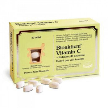 Bioactive Vitamin C pH neutral 30 tablets - mydrxm.com