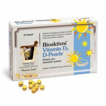 Bioactive Vitamin D3 D-Pearls 40 capsules - mydrxm.com
