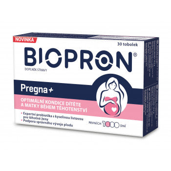 Biopron Pregna + 30 capsules multivitamins for mother to be - mydrxm.com