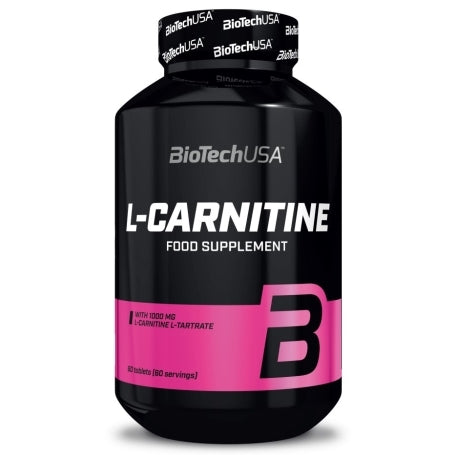 BIOTECH L-CARNITINE 1000 MG 60 TABLETS - mydrxm.com