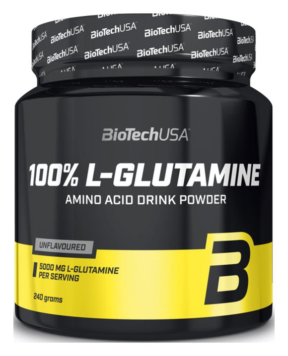 BioTechUSA 100% L-Glutamine Unflavored 240 g