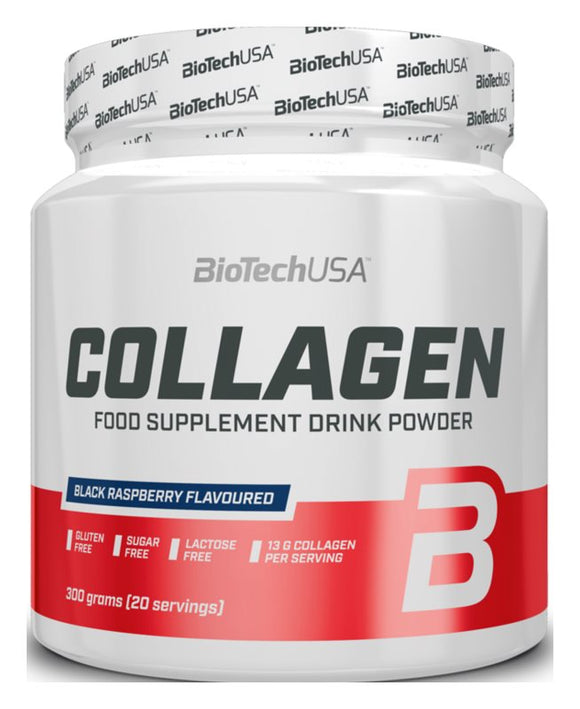 BioTech USA Collagen joint nutrition Black Raspberry 300 g