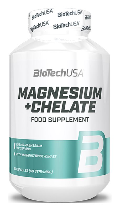 BioTech USA Magnesium + chelate 60 capsules