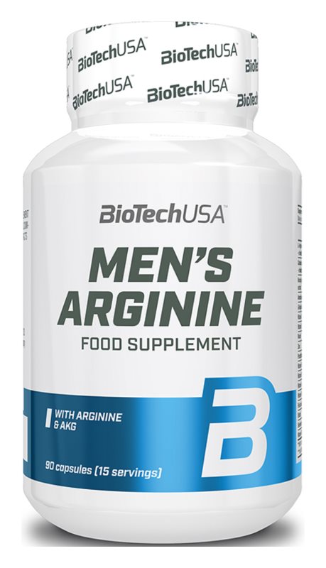 BioTech USA Men's Arginine 90 capsules