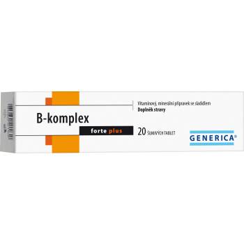 Generica B-complex Forte plus 20 effervescent tablets - mydrxm.com