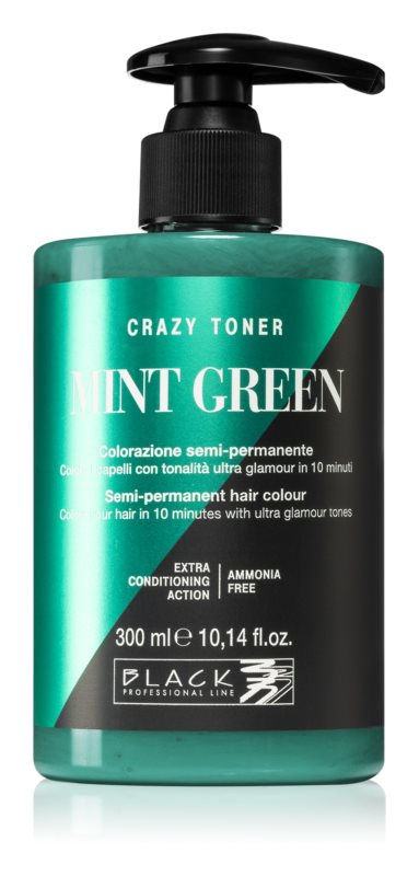 Black Professional Line Crazy Toner Semi-permanent hair color 300 ml