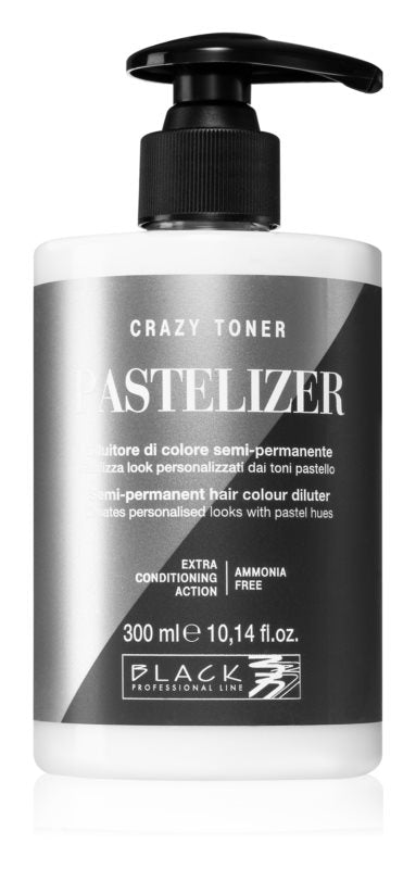 Black Professional Line Crazy Toner Semi-permanent hair color 300 ml