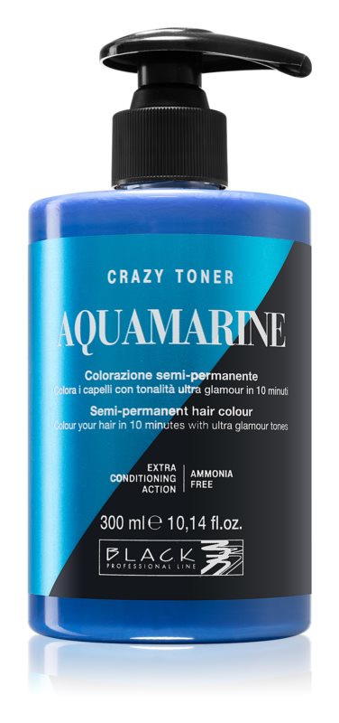 Black Professional Line Crazy Toner Semi-permanent hair color 300 ml