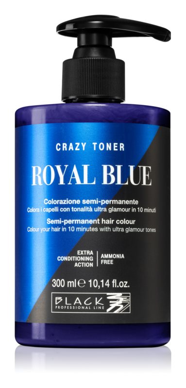 Black Professional Line Crazy Toner Semi-permanent hair color 300 ml