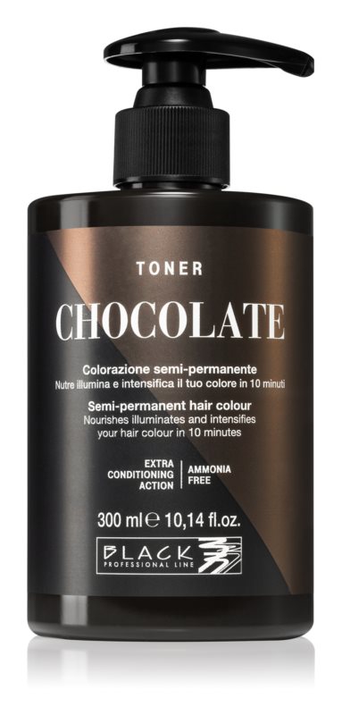 Black Professional Line Toner Semi-permanent hair color 300 ml