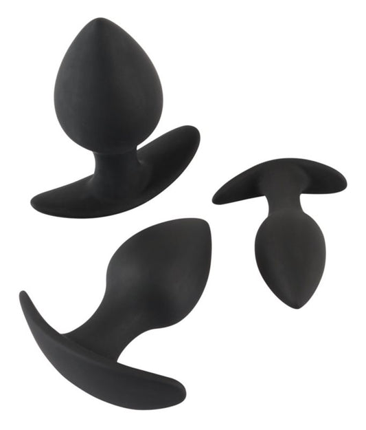 Black Velvets 3-piece Anal Trainer Set