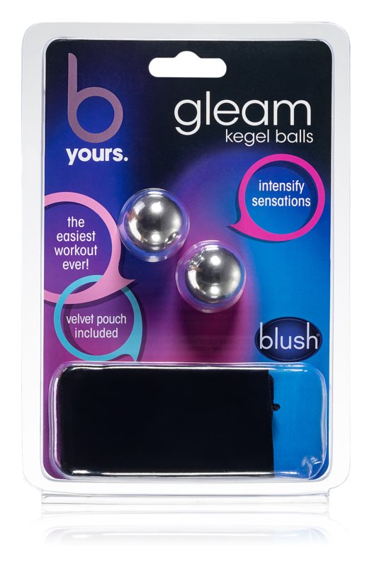 Blush B Yours Gleam Stainless Steel Venus balls Silver 2 pcs