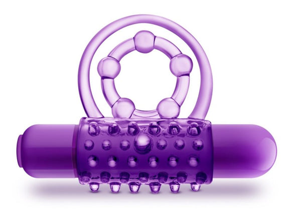 Blush Play With Me The Player Double penis ring Purple 8.5 cm