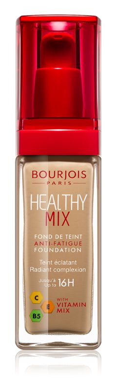 Bourjois Healthy Mix Brightening Moisturizing Makeup 16h, 30 ml