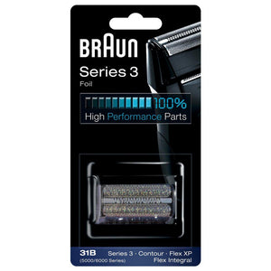 Braun Series 3 Foil & Cutter 31B Replacement Head - Black
