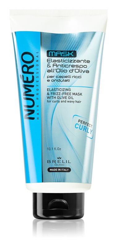 Brelil Numero Elasticizing & Frizz-Free mask for wavy hair 300 ml