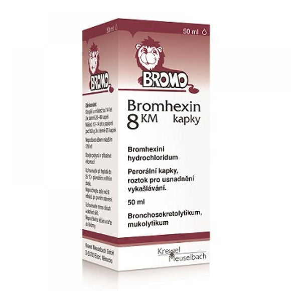 Bromhexin 8 KM drops 50 ml - mydrxm.com