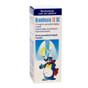 Bromhexin 12 BC drops 30 ml - mydrxm.com