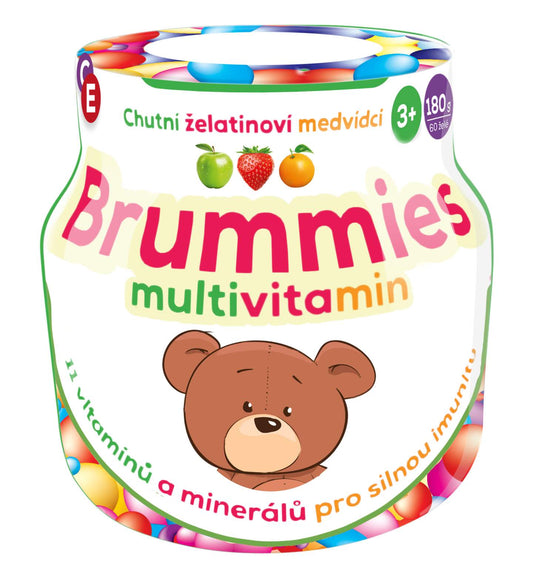 Brummies multivitamin 180 g / 60 jelly