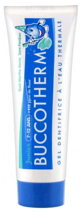 BUCCOTHERM Junior Toothpaste Gel with Thermal Spring water 7-12 Years Old 50ml