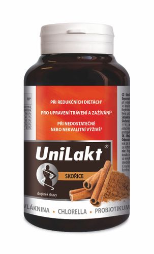 Unilakt with cinnamon and algae chlorella 220 tablets