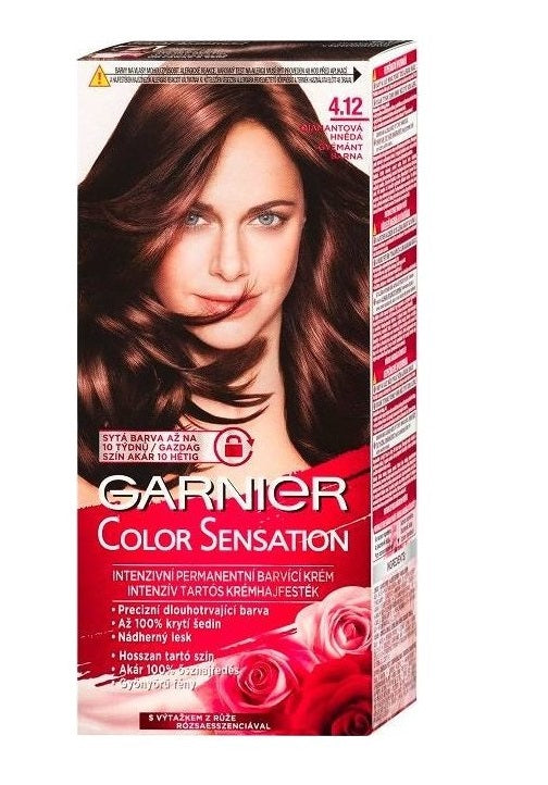 GARNIER Color Sensation hair color Diamond brown 4.12