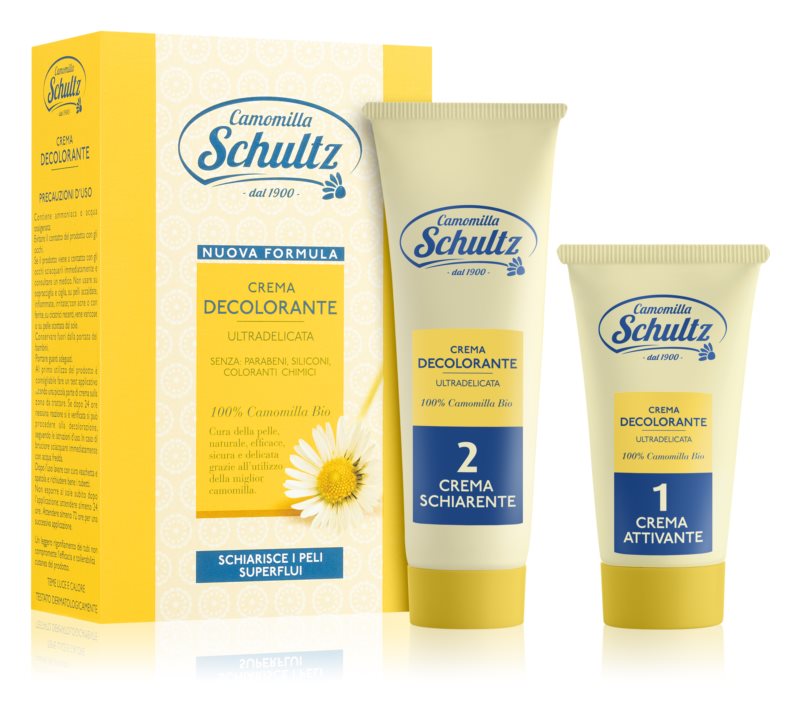 Camomilla Schultz Chamomile lightening cream for unwanted hair