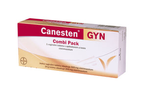 Canesten GYN COMBI PACK vaginal tablet and cream - mydrxm.com