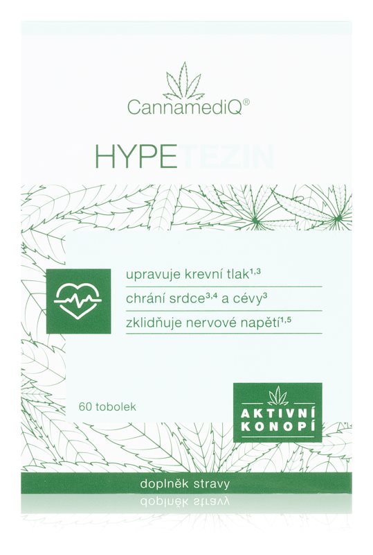 CannamediQ Hypetezin heart and blood vessels food supplement 60 capsules