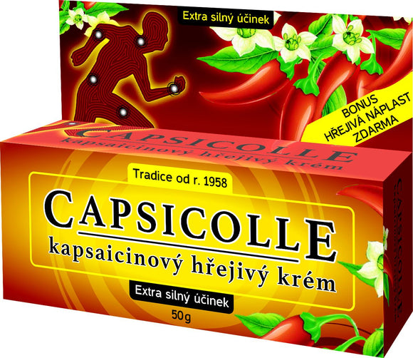 CAPSICOLLE capsaicin cream extra warm 50g - mydrxm.com