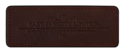 Captain Fawcett leather comb case (CF.82T)