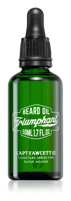 Captain Fawcett Beard Oil Rufus Hound's Triumphant beard oil