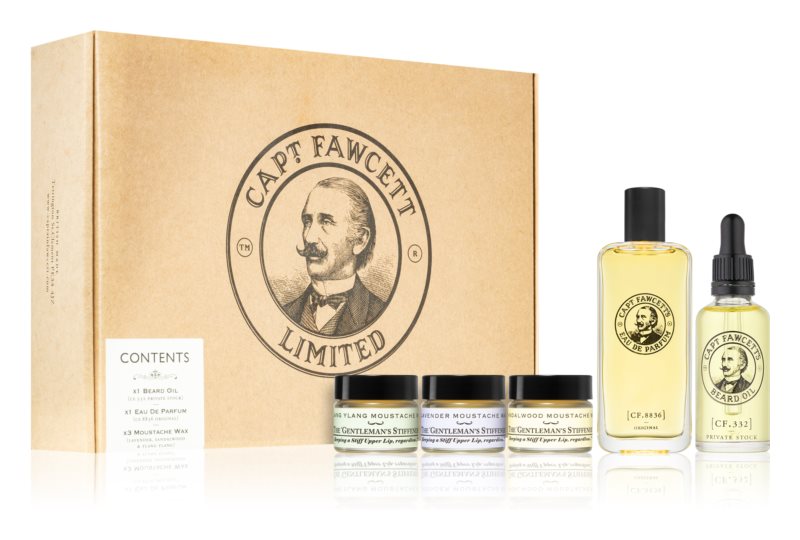 Captain Fawcett shaving set for men