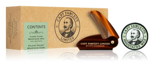 Captain Fawcett Mustache Care Gift Box Ylang Ylang