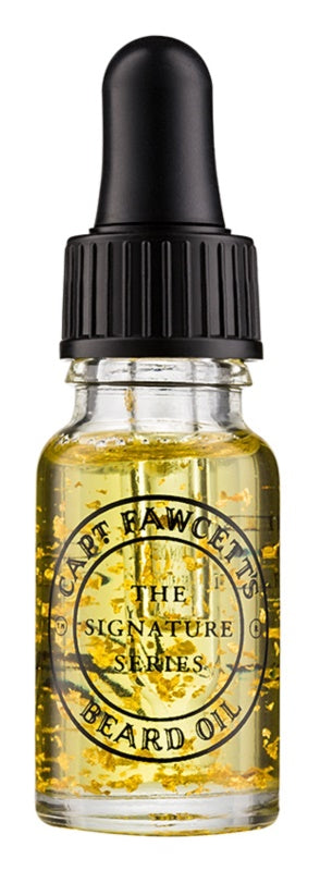 Captain Fawcett Jimmy Niggles Esq. beard oil with gold